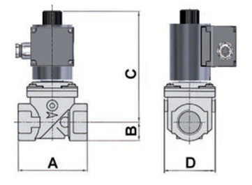Автоматический электромагнитный клапан  Giuliani Anello       GSAV15R