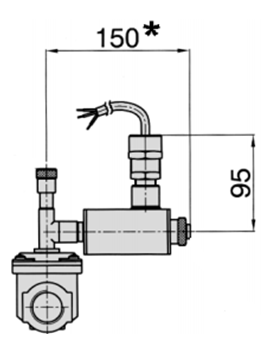 Электромагнитный клапан со взрывозащищенной катушкой нормально закрытый Giuliani Anello  EV15/6BEEXD