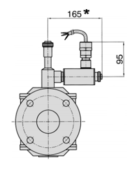 Электромагнитный клапан со взрывозащищенной катушкой нормально открытый  Giuliani Anello   MSV600/6BEEXD